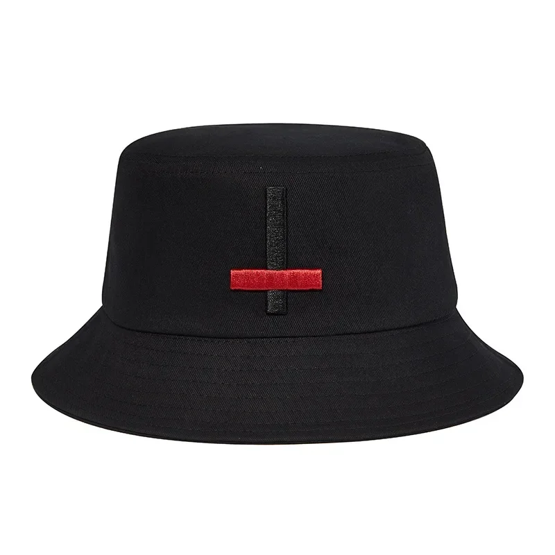 New Cotton Fishing Cap Hip Hop Bucket Hat Cross Embroidered for Women Men Black Panama Outdoor Sports Gorras Hombre
New Cotton Fishing Cap Hip Hop Bucket Hat Cross Embroidered for Women Men Black Panama Outdoor Sports Gorras Hombre