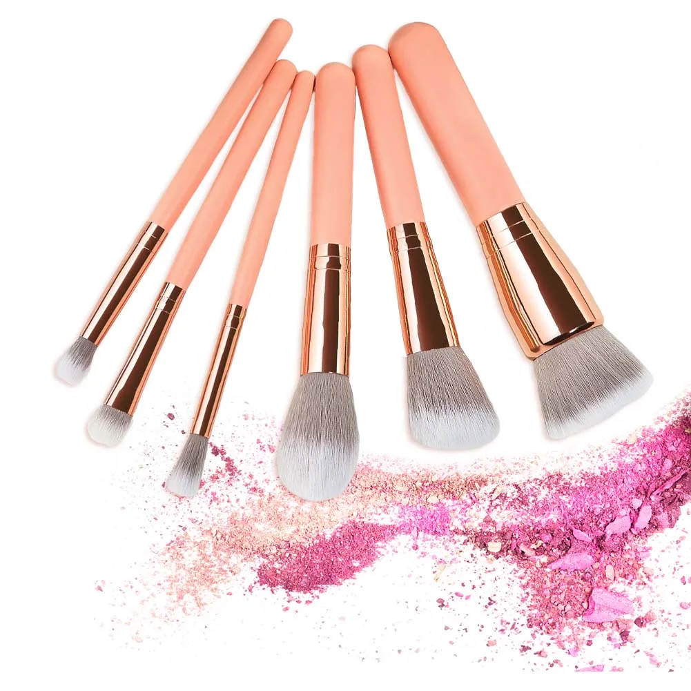 6Pcs Premium Cosmetic Makeup Brush Set Girls Soft Fluffy Brush Set For School Office Lady
6Pcs Premium Cosmetic Makeup Brush Set Girls Soft Fluffy Brush Set For School Office Lady
