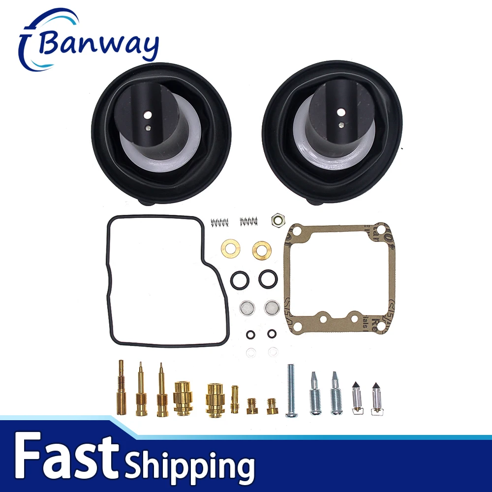 Carburetor Repair Kit for Suzuki VX800 (1990-1996) - Compatible with Mikuni BDS36SS Motorcycle Carburetor
Carburetor Repair Kit for Suzuki VX800 (1990-1996) - Compatible with Mikuni BDS36SS Motorcycle Carburetor
