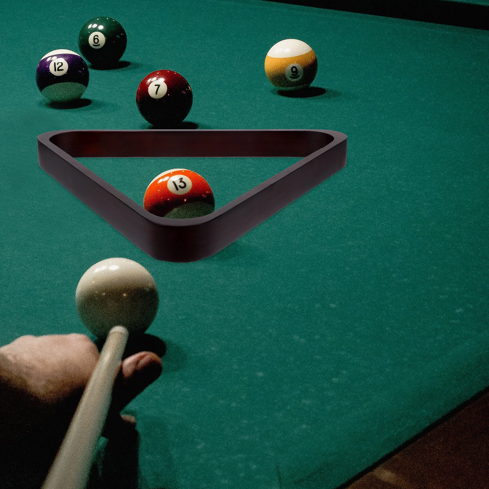 Wooden Ball Pool Table Accessory Triangle Frame Snooker Holder Sturdy Organizer For Room Home Use Billiards Pool Rack Triangle
Wooden Ball Pool Table Accessory Triangle Frame Snooker Holder Sturdy Organizer For Room Home Use Billiards Pool Rack Triangle