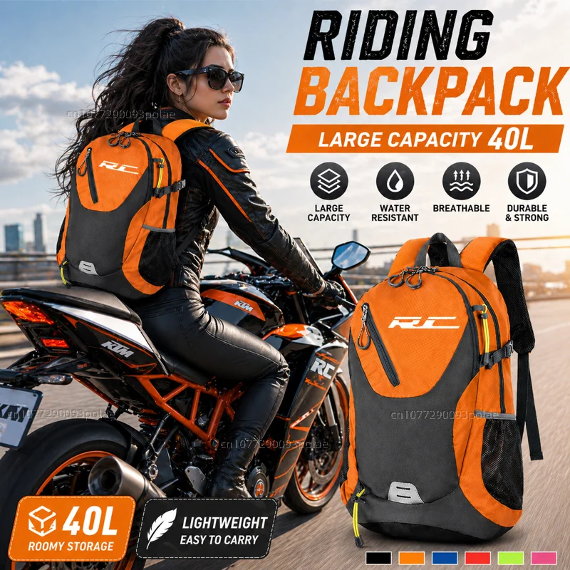 For KTM RC 125 200 250 390 rc390 2014 2015 2016-2018 Large Capacity WatRacing travel Men waterproof Backpack Bag Motorcycle Gift
For KTM RC 125 200 250 390 rc390 2014 2015 2016-2018 Large Capacity WatRacing travel Men waterproof Backpack Bag Motorcycle Gift