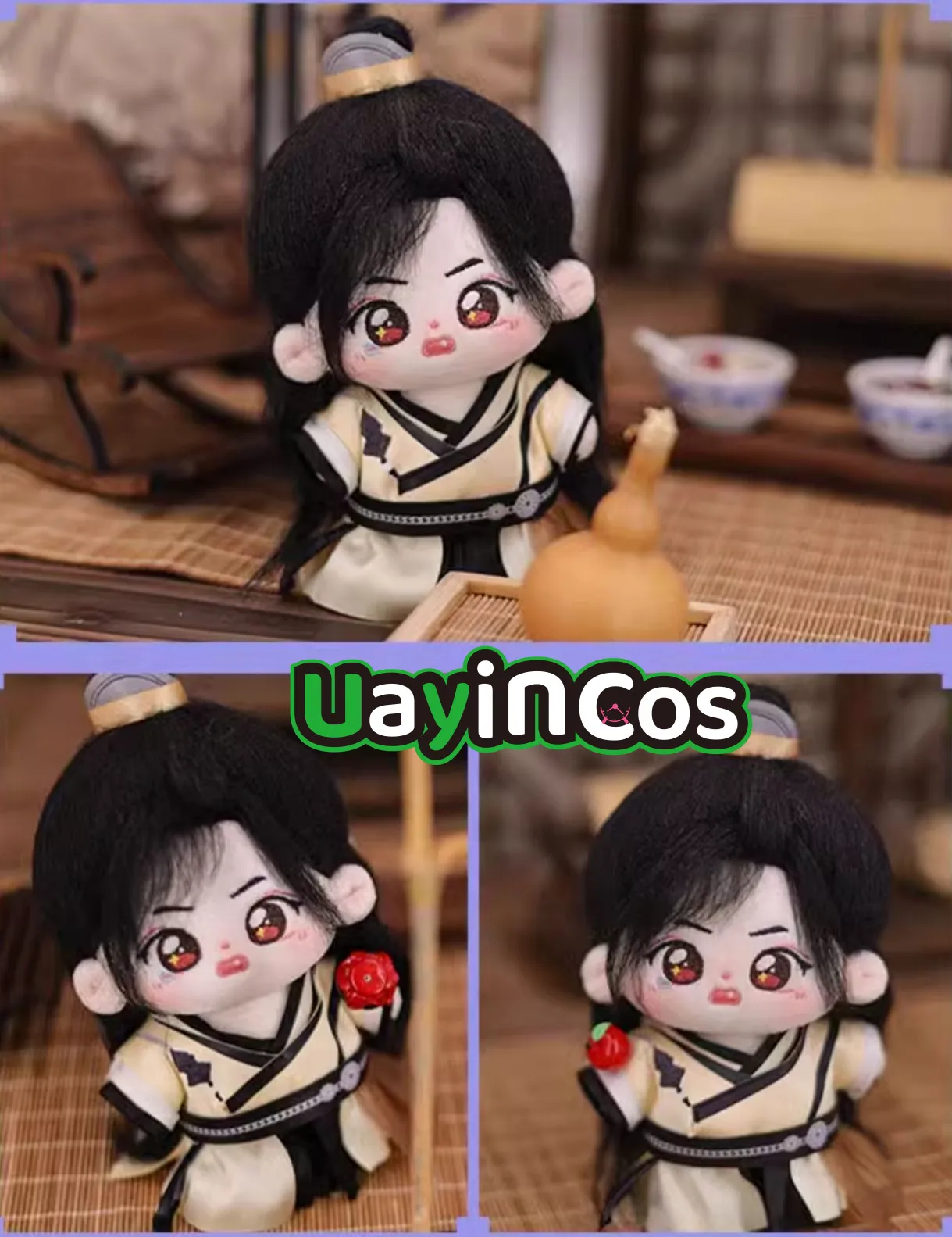 In Stock 10cm Official Love Game in Eastern Fantasy Mu Sheng Ding Yuxi Stuffed Plushie Doll Clothes Keychain Pillow Anime Game
In Stock 10cm Official Love Game in Eastern Fantasy Mu Sheng Ding Yuxi Stuffed Plushie Doll Clothes Keychain Pillow Anime Game