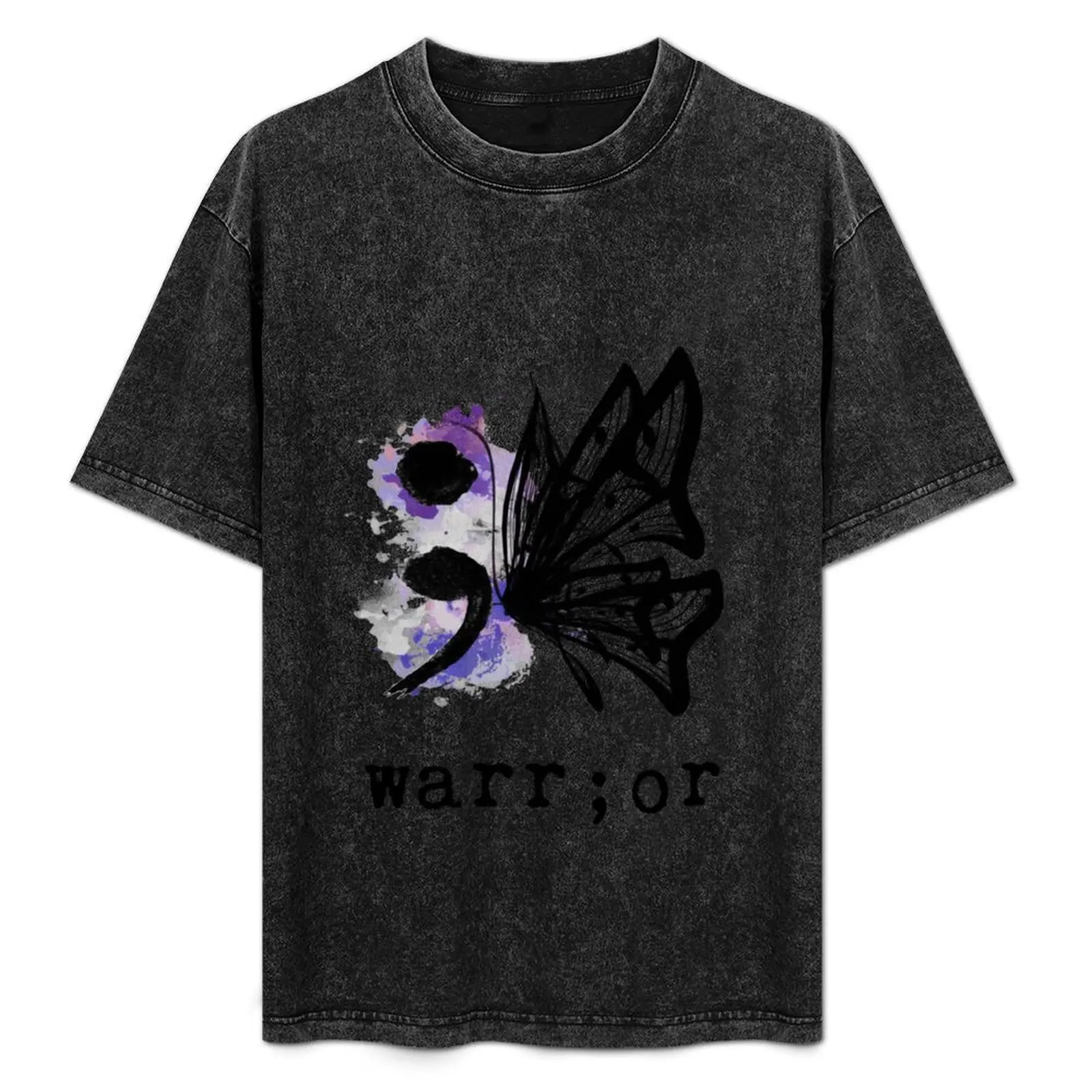Semicolon Butterfly T-Shirt Vintage Style Printed Top
Semicolon Butterfly T-Shirt Vintage Style Printed Top