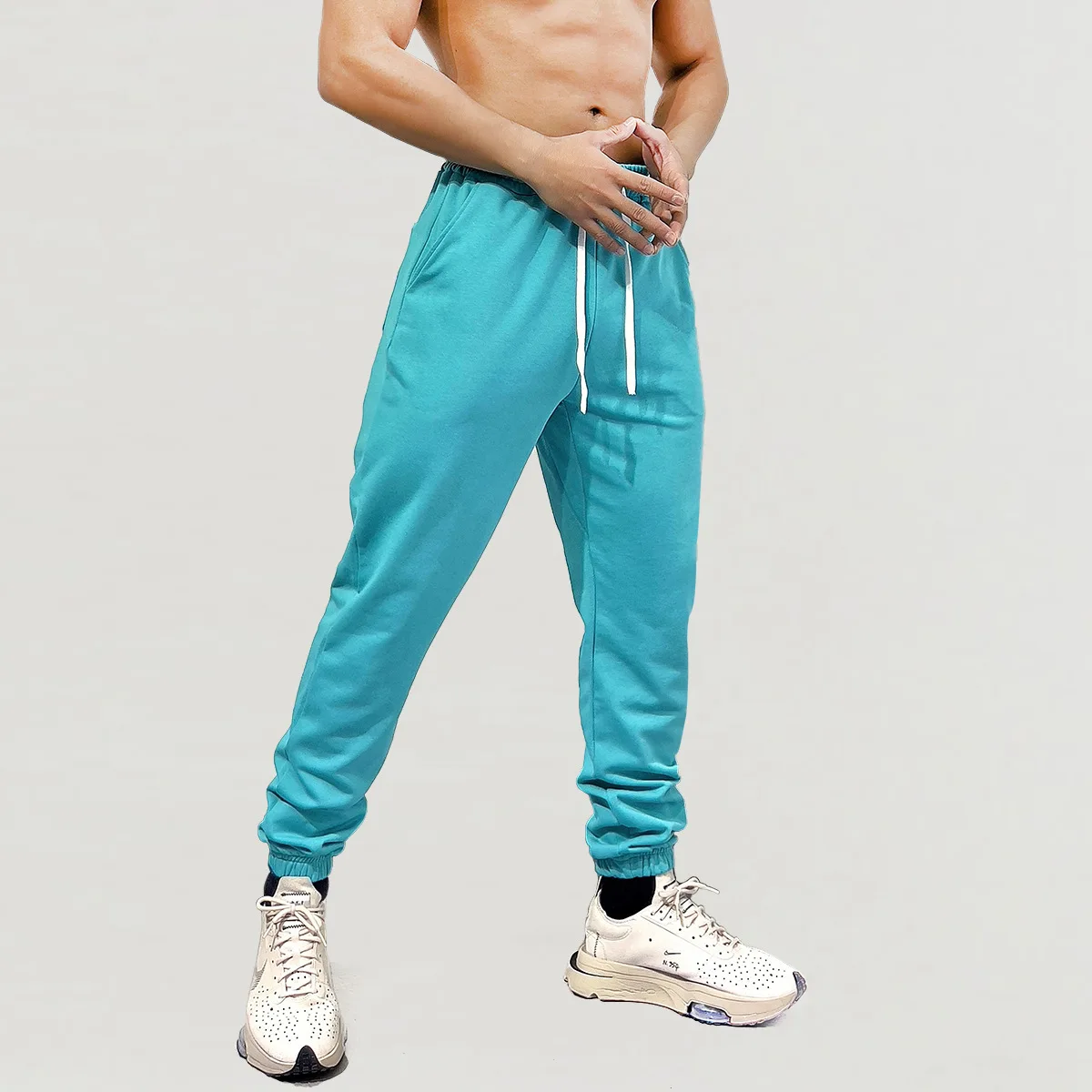 Casual Men Plus Fleece Warm Fitness Wear Sports Pants, Autumn And Winter Men Harajuku Street Gym Trend Solid Color Jogging Pants
Casual Men Plus Fleece Warm Fitness Wear Sports Pants, Autumn And Winter Men Harajuku Street Gym Trend Solid Color Jogging Pants