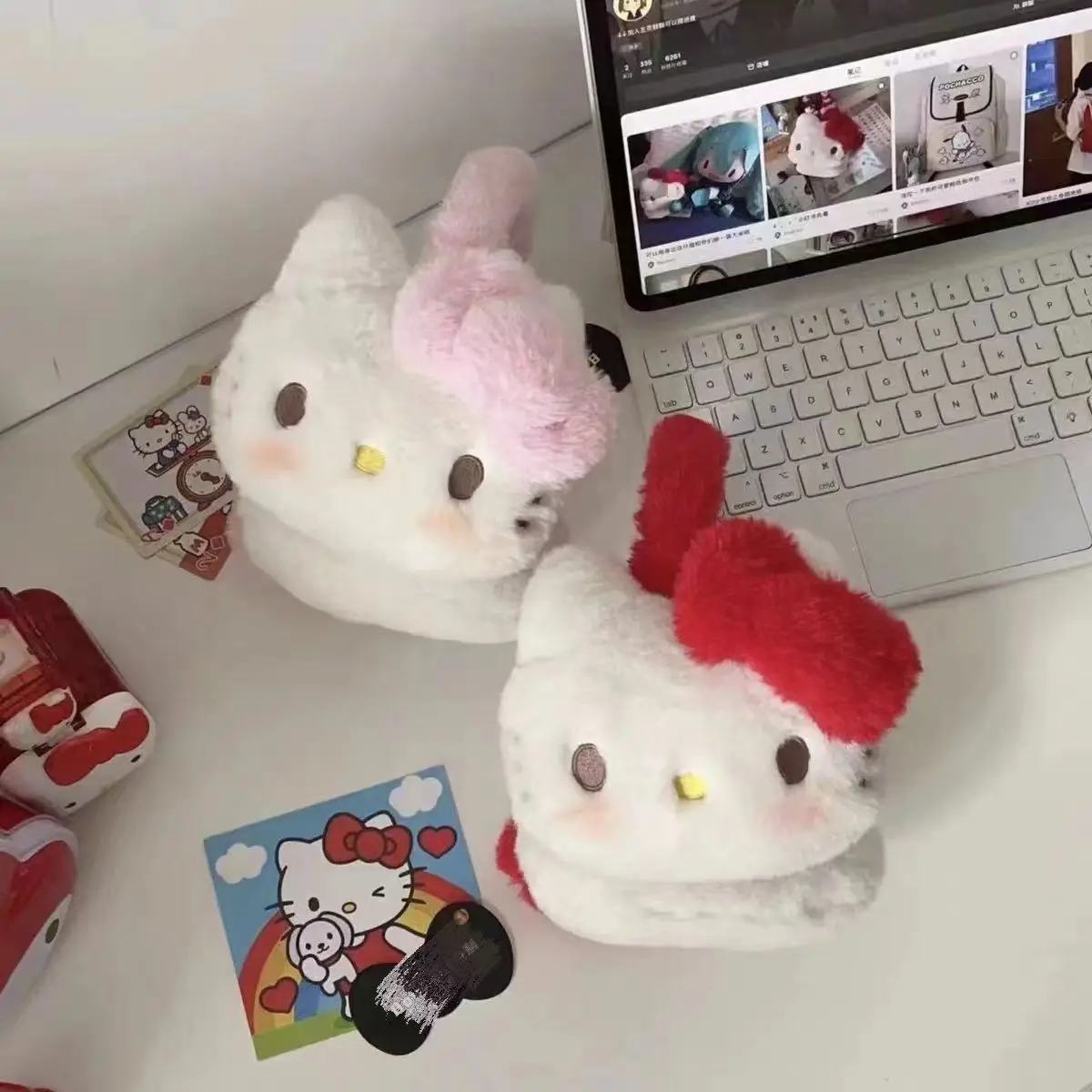 1 шт. Sanrio мультфильм милый Hello Kitty зимние теплые ветрозащитные и незамерзающие наушники уличные складные мягкие наушники для детей
1 шт. Sanrio мультфильм милый Hello Kitty зимние теплые ветрозащитные и незамерзающие наушники уличные складные мягкие наушники для детей