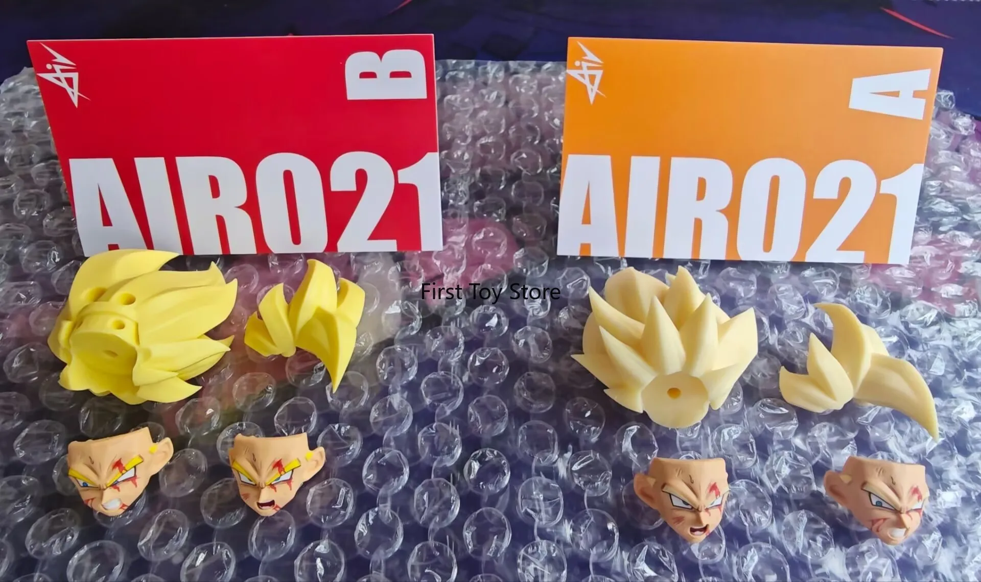 In-stock AIR021 Legendary Super Saiyan Goku 1/12 Head Sculpt Accessory Model, One Head Comes with Two Faces, Collectible Gift
In-stock AIR021 Legendary Super Saiyan Goku 1/12 Head Sculpt Accessory Model, One Head Comes with Two Faces, Collectible Gift