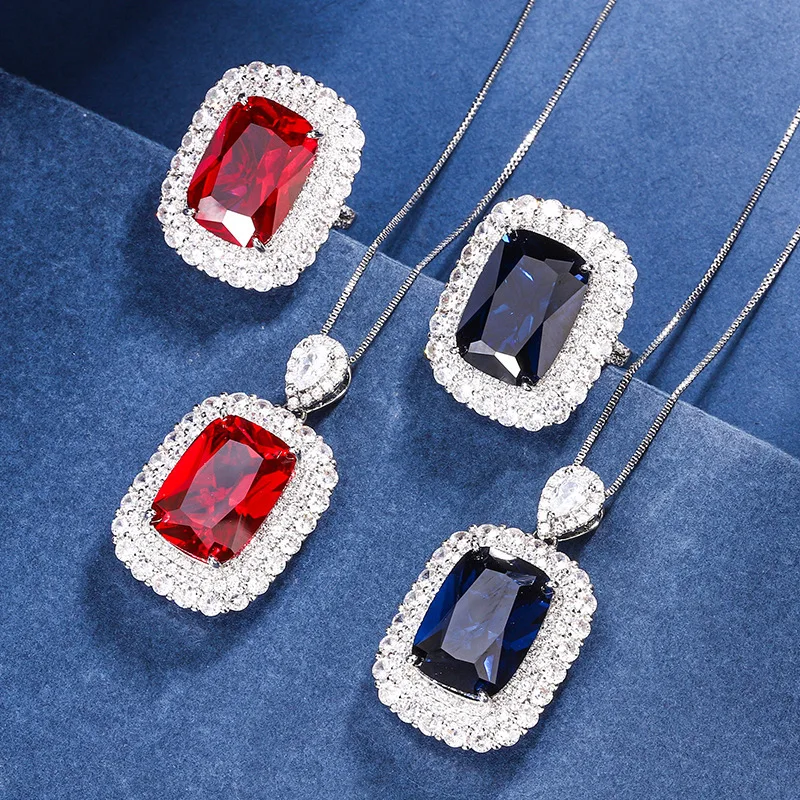 Jewelry Gold-Plated Colorful Gemstone Corundum Long Rectangular Vintage Set for Women 13*18
Jewelry Gold-Plated Colorful Gemstone Corundum Long Rectangular Vintage Set for Women 13*18