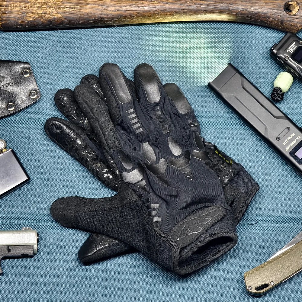 Motorcycle Tactical Full Finger Gloves Wear-Resistant Slip-Resistant Sun-Protective Breathable Touchscreen Gloves for Cycling
Motorcycle Tactical Full Finger Gloves Wear-Resistant Slip-Resistant Sun-Protective Breathable Touchscreen Gloves for Cycling