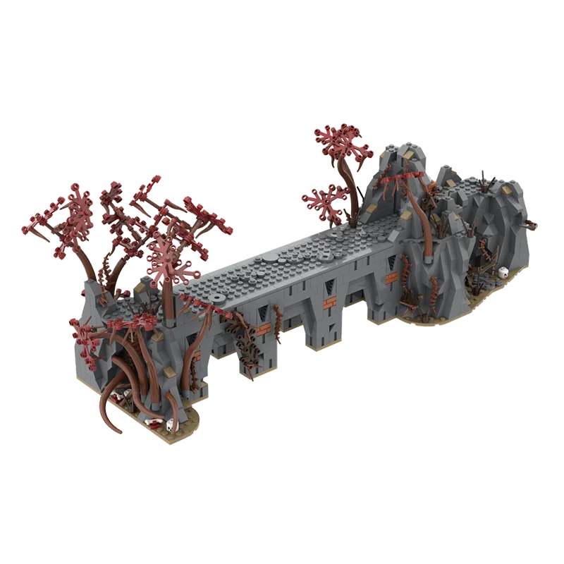 1064 шт. Moc Dol-Guldur основной мост архитектурная модель строительные блоки DIY креативная сборка кирпичи игрушки детские праздничные подарки
1064 шт. Moc Dol-Guldur основной мост архитектурная модель строительные блоки DIY креативная сборка кирпичи игрушки детские праздничные подарки