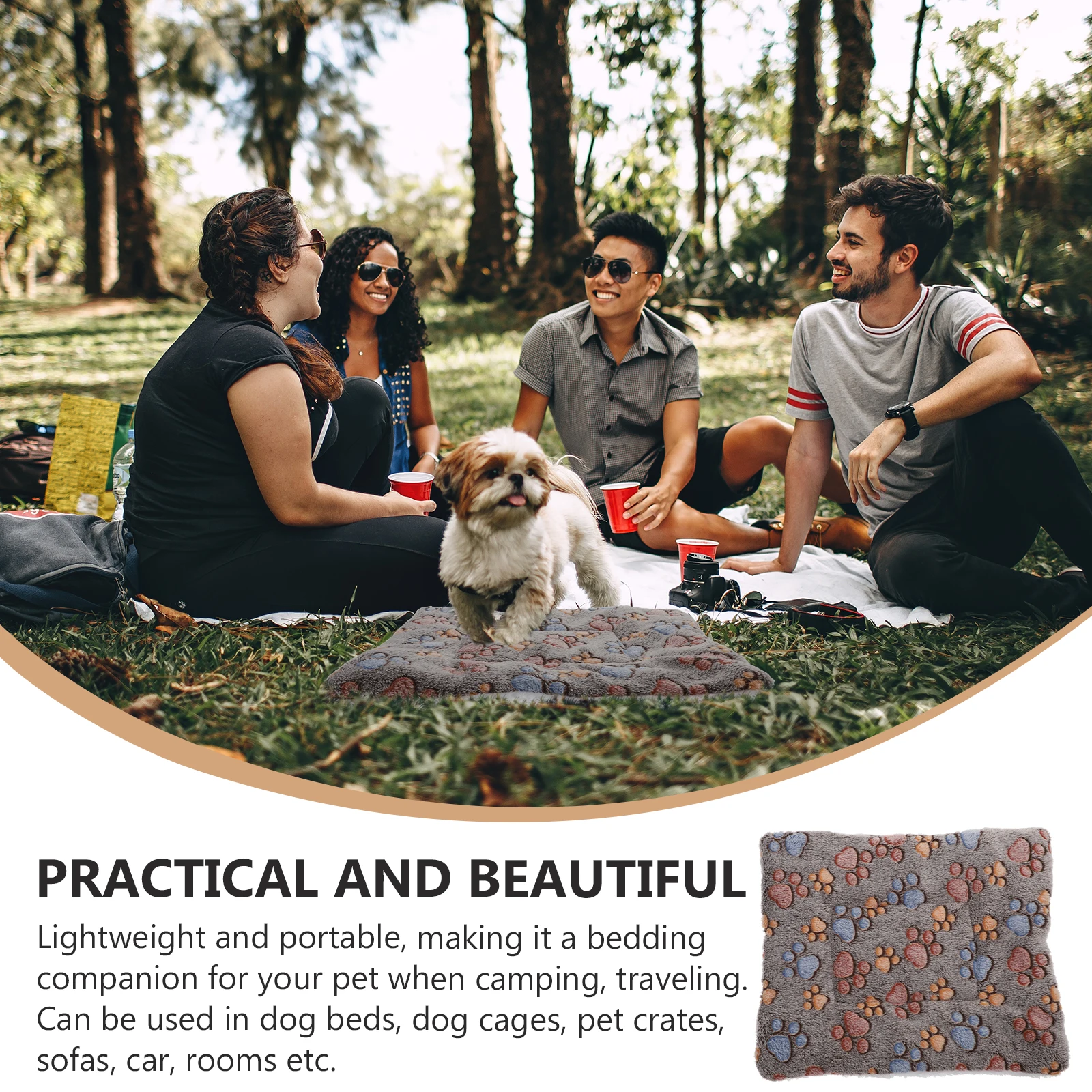 2Pcs Pet Blanket Soft Cloth Pet Sleeping Pads Cozy Throw Rug Lightweight for Cat Puppy Bed Sofa Car
2Pcs Pet Blanket Soft Cloth Pet Sleeping Pads Cozy Throw Rug Lightweight for Cat Puppy Bed Sofa Car