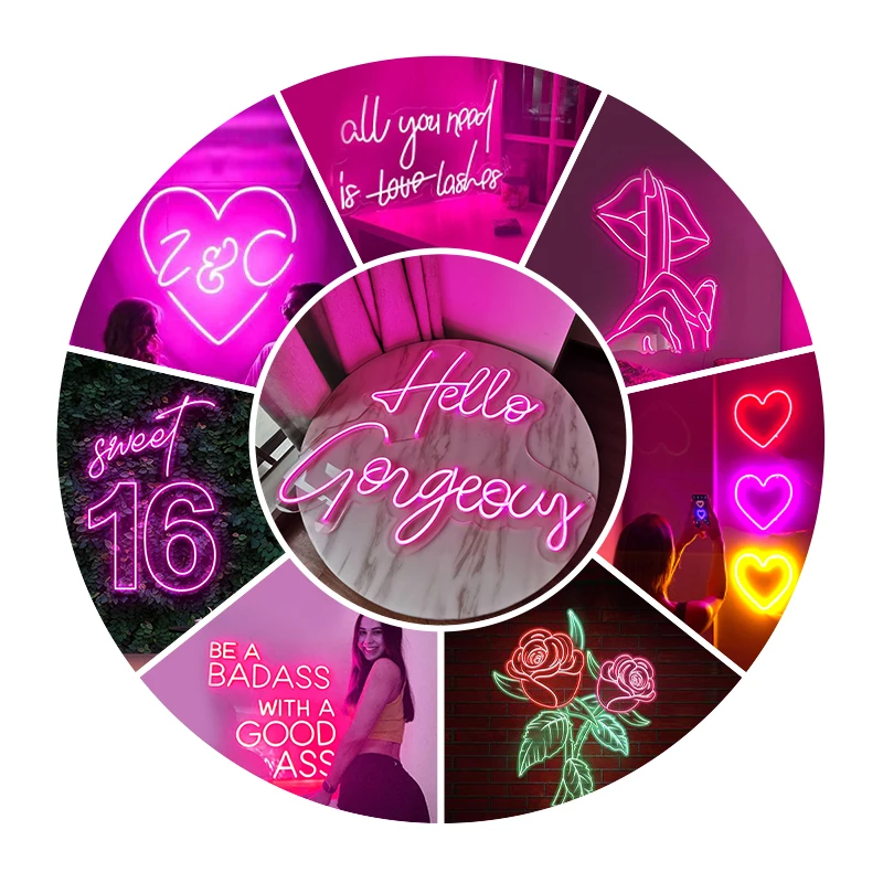Custom Led Neon Lights for Home Room Decor Birthday Party Shop Business Wedding Atmosphere DIY Logo Personalized Neon Light Sign
Custom Led Neon Lights for Home Room Decor Birthday Party Shop Business Wedding Atmosphere DIY Logo Personalized Neon Light Sign