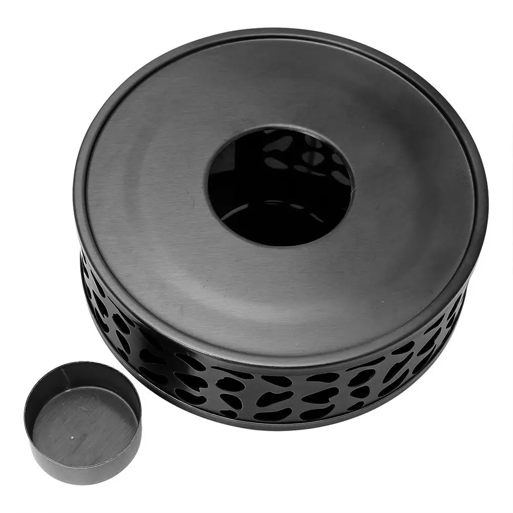 Stainless Steel Teapot Warmer Hollow Tea Stove Heater Base for Tealight Metal Tea Coffee warmer
Stainless Steel Teapot Warmer Hollow Tea Stove Heater Base for Tealight Metal Tea Coffee warmer