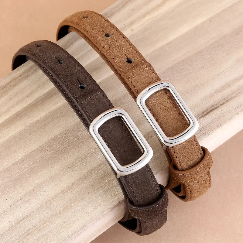 2025 Simple Design Vintage Suede Real Leather Waist Belts for Women Wholesale Autumn Jeans Belts Fashion Cowskin Centure Homme
2025 Simple Design Vintage Suede Real Leather Waist Belts for Women Wholesale Autumn Jeans Belts Fashion Cowskin Centure Homme