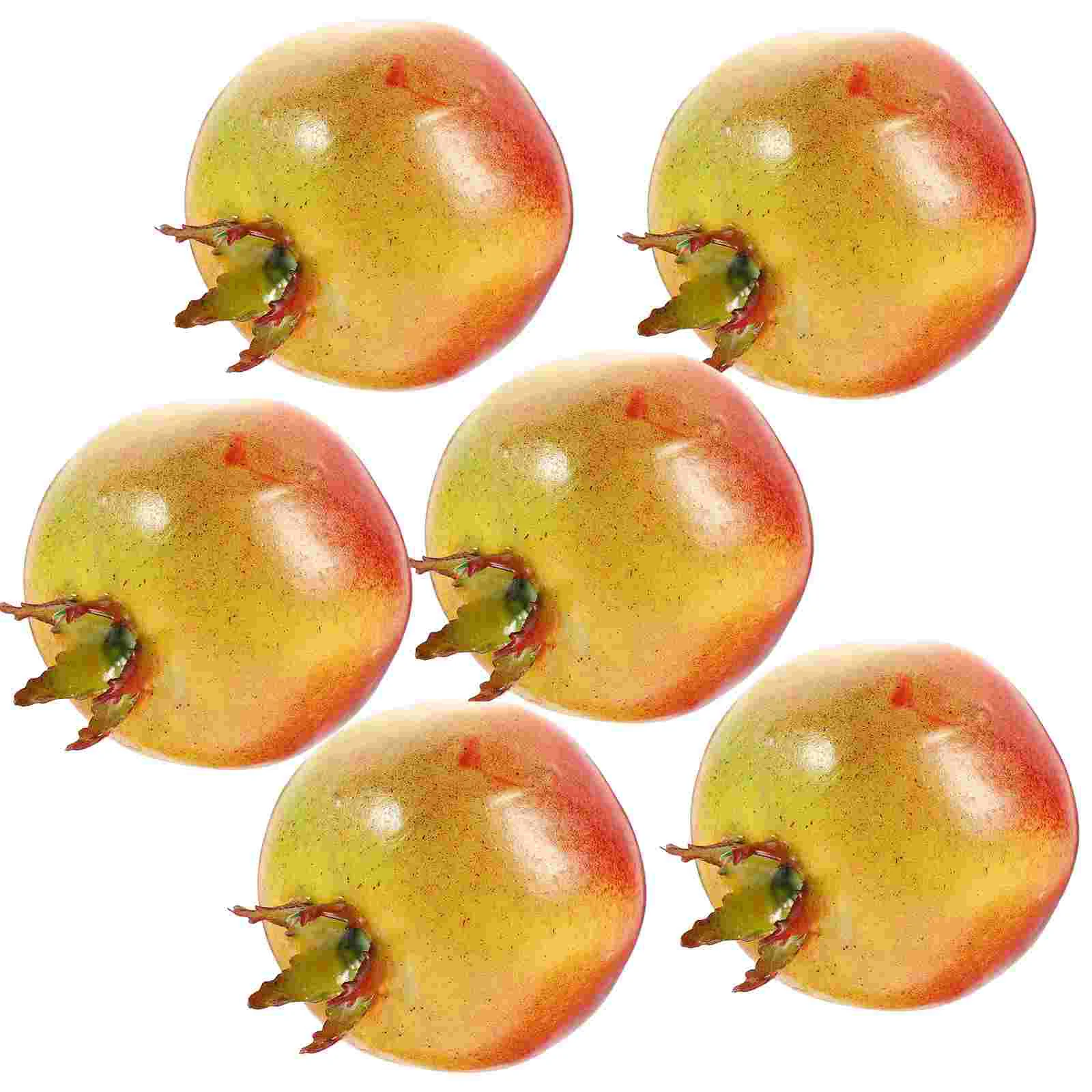 6 Pcs Simulated Red Delicious Photography Props Fake Pomegranate Model Fruits Artificial Decor High Density Foam Models
6 Pcs Simulated Red Delicious Photography Props Fake Pomegranate Model Fruits Artificial Decor High Density Foam Models