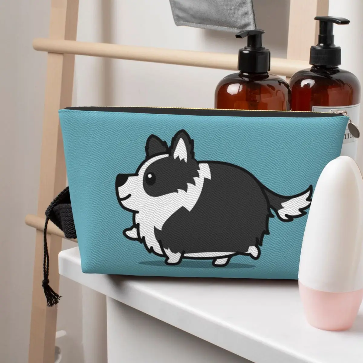 Cute Border Collie Women Cosmetic Bag Travel Makeup Organizer Pouch Toiletry Storage Dopp Kit Box
Cute Border Collie Women Cosmetic Bag Travel Makeup Organizer Pouch Toiletry Storage Dopp Kit Box