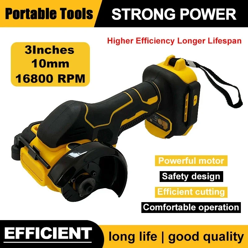 Fit DEWALT Cordless Angle Grinder 3 Inch Mini Polishing Grinding Machine Electric Cutting Power Tools 20V Battery
Fit DEWALT Cordless Angle Grinder 3 Inch Mini Polishing Grinding Machine Electric Cutting Power Tools 20V Battery