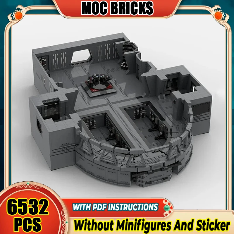 Star Movie Model Moc Building Bricks Command Bridge Of The Crazy Technology Modular Blocks Gift Christmas Toys DIY Sets Assembly
Star Movie Model Moc Building Bricks Command Bridge Of The Crazy Technology Modular Blocks Gift Christmas Toys DIY Sets Assembly