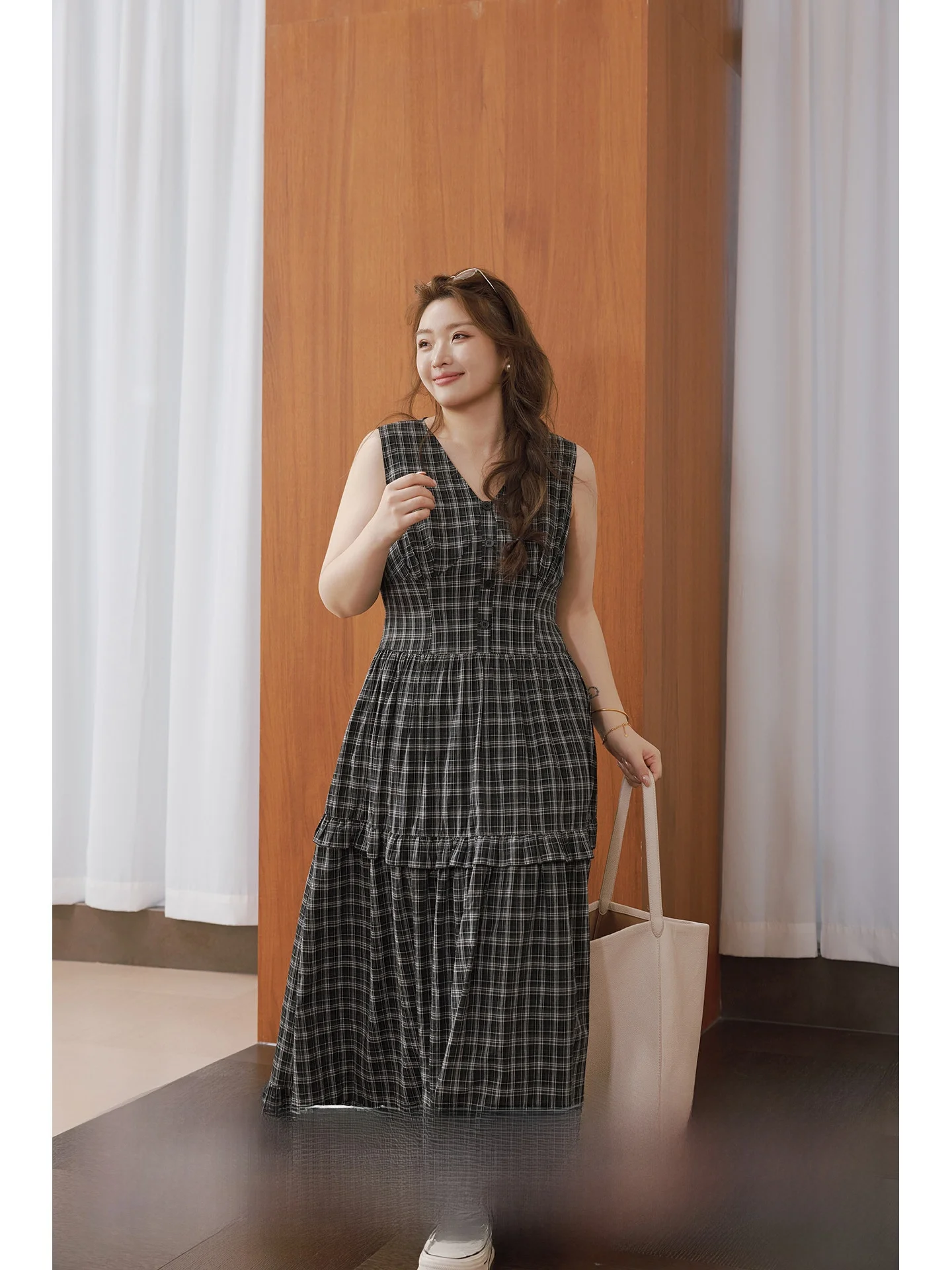 Large Size Women's Plaid Cotton V-ne Dr Bla White Holiday Skirt Ci Commute Date Par A-line Knitted High Waist
Large Size Women's Plaid Cotton V-ne Dr Bla White Holiday Skirt Ci Commute Date Par A-line Knitted High Waist