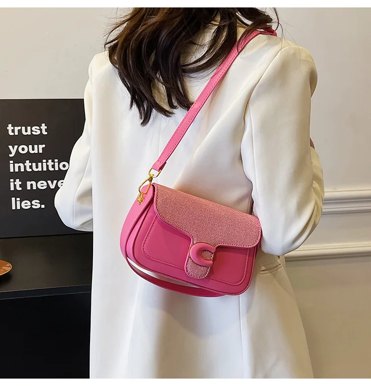 2025 French Saddle Bag Women - Designer Color Block Crossbody Purse, Convertible Shoulder Bag Luxury Textured Summer
2025 French Saddle Bag Women - Designer Color Block Crossbody Purse, Convertible Shoulder Bag Luxury Textured Summer