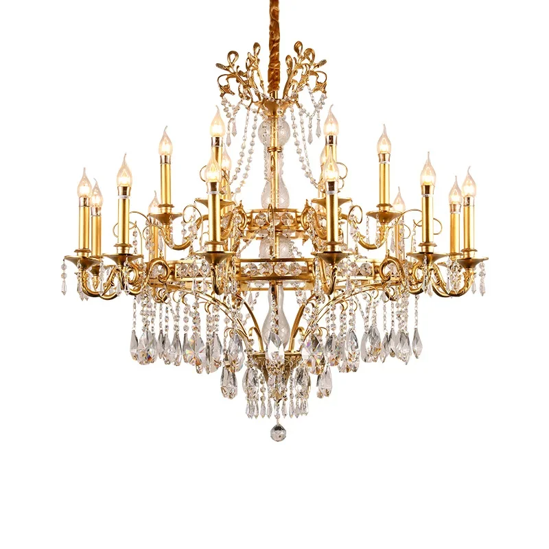Французская латунная хрустальная люстра для гостиной, роскошная и минималистичная подвесная свеча для столовой, спальни
Французская латунная хрустальная люстра для гостиной, роскошная и минималистичная подвесная свеча для столовой, спальни