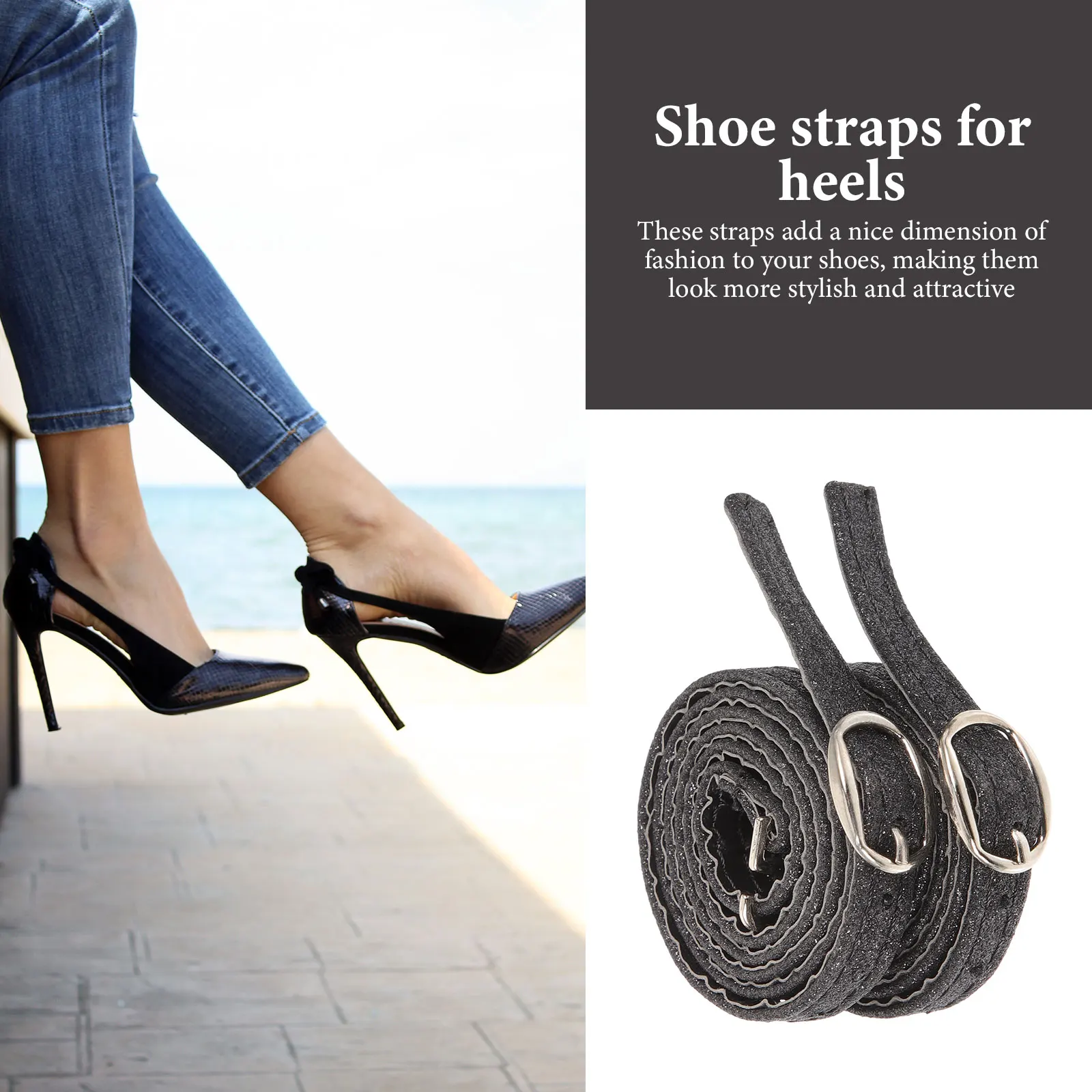 Detachable Buckle Straps for Heels Adjustable PU Replacement Shoe Straps High Heel Supply Women Ankle Strap Extender
Detachable Buckle Straps for Heels Adjustable PU Replacement Shoe Straps High Heel Supply Women Ankle Strap Extender