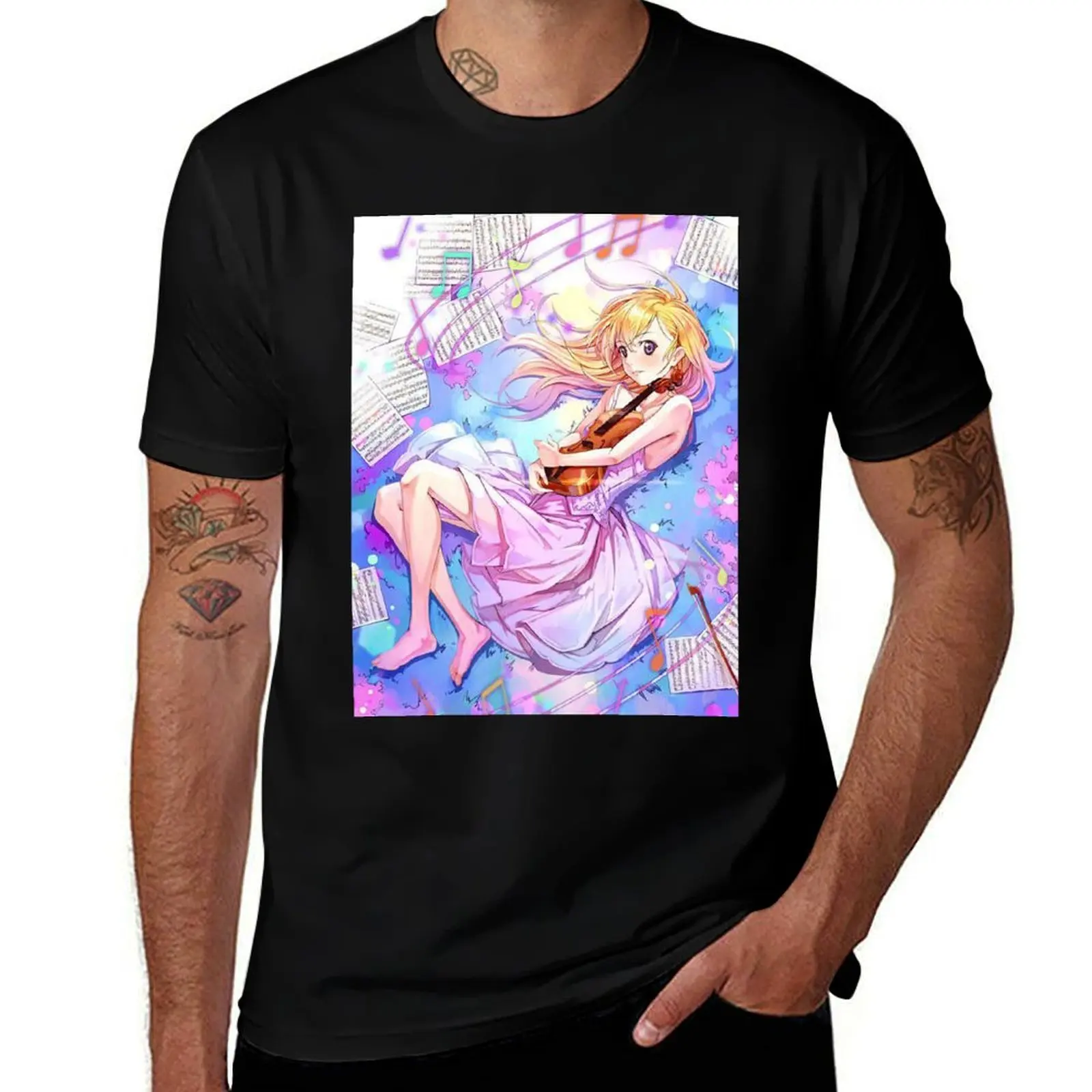 Your Lie in April poster T-Shirt korean fashion vintage anime tshirt mens graphic t-shirts anime
Your Lie in April poster T-Shirt korean fashion vintage anime tshirt mens graphic t-shirts anime