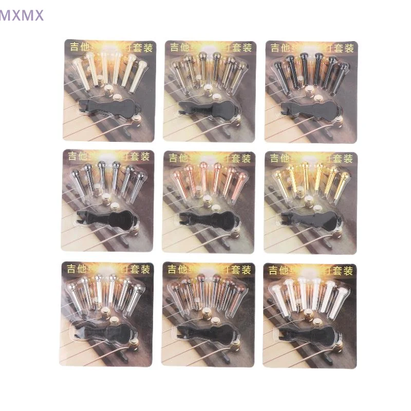 {MX} 6 шт. штифты для моста для акустической гитары, гитарные струны, латунные фиксированные конусные штифты, гайка для струн, гвоздь для деталей гитары
{MX} 6 шт. штифты для моста для акустической гитары, гитарные струны, латунные фиксированные конусные штифты, гайка для струн, гвоздь для деталей гитары