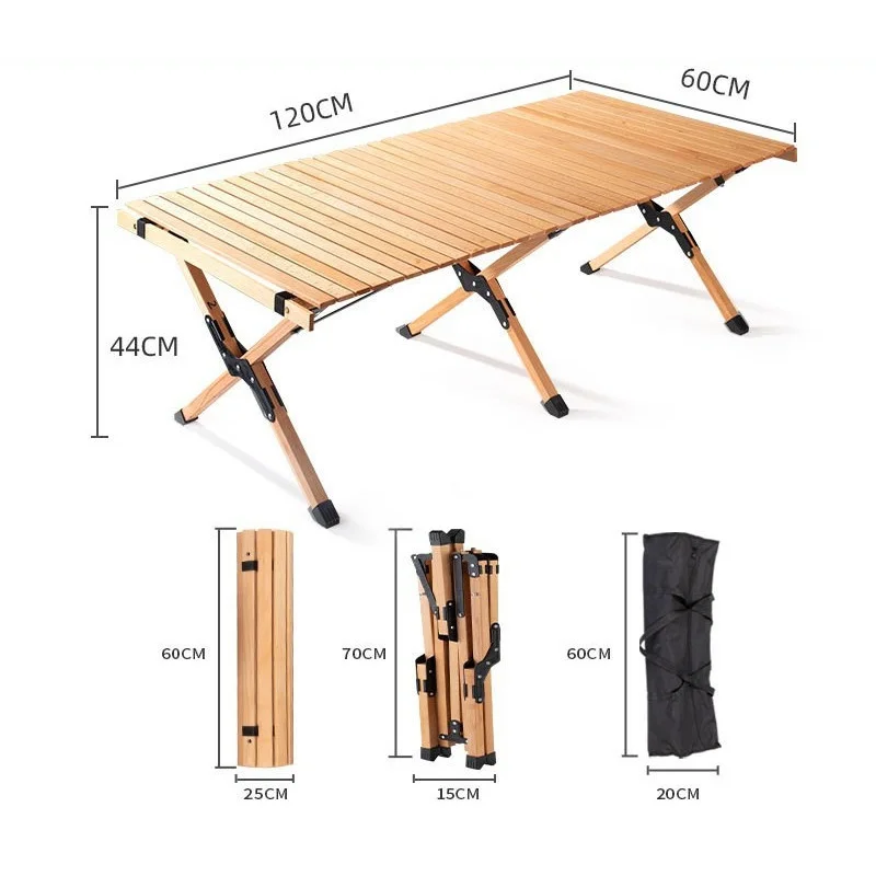 Outdoor Folding Table Aluminum Alloy Egg Roll Table Portable Beech Table and Chair Leisure Camping Camping Table Barbecue Suit
Outdoor Folding Table Aluminum Alloy Egg Roll Table Portable Beech Table and Chair Leisure Camping Camping Table Barbecue Suit
