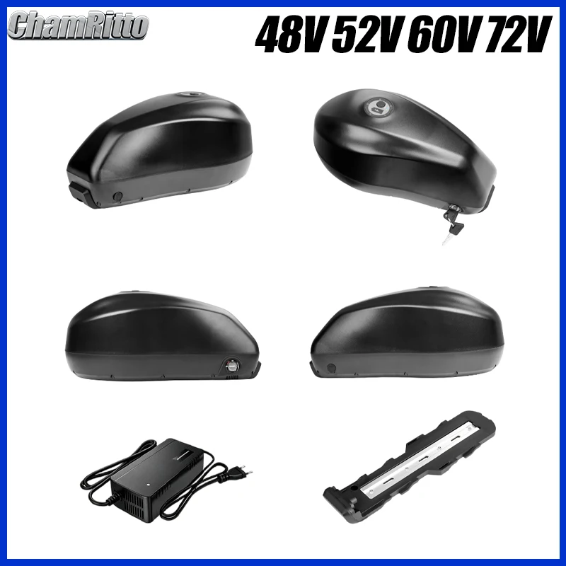 Downtube EBike Battery Tank 21700 48V 35Ah 52V 30Ah 60V 40Ah 72V 60Ah EBike Bicycle Escooter Battery for 750W 1000W 1500W 2000W
Downtube EBike Battery Tank 21700 48V 35Ah 52V 30Ah 60V 40Ah 72V 60Ah EBike Bicycle Escooter Battery for 750W 1000W 1500W 2000W