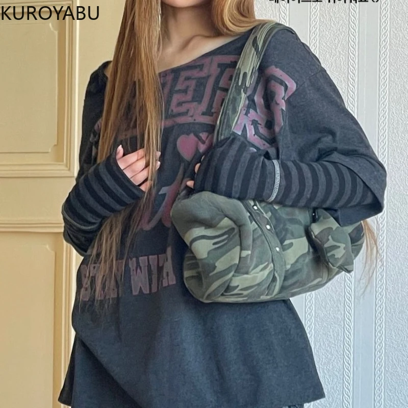 Korean Camouflage Women's Handbags Streetwear Large Capacity Fashion Harajuku Shoulder Bags Vintage Y2k Aesthetic Underarm Bag
Korean Camouflage Women's Handbags Streetwear Large Capacity Fashion Harajuku Shoulder Bags Vintage Y2k Aesthetic Underarm Bag