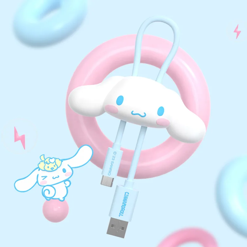 Sanrio Data Cable Suitable for Apple Huawei Cartoon Cinnamoroll Kuromi Pochacco 2.4A Fast Charging Wire Cute Gift Universal
Sanrio Data Cable Suitable for Apple Huawei Cartoon Cinnamoroll Kuromi Pochacco 2.4A Fast Charging Wire Cute Gift Universal