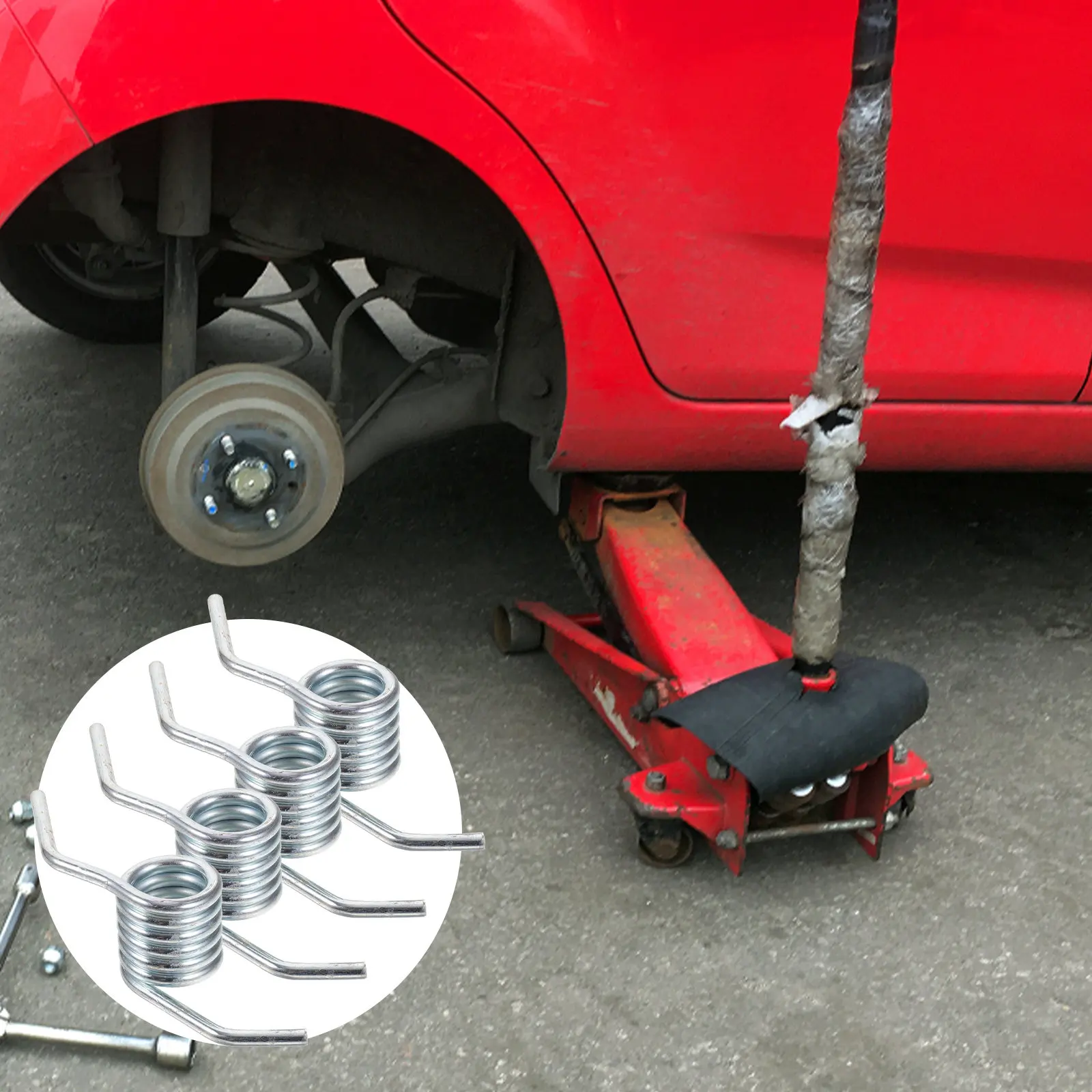 4Pcs Hydraulic Jack Return Spring Heavy Duty Replacement Fits 3-4 Ton Floor Horizontal Jack Handle Return Spare Parts
4Pcs Hydraulic Jack Return Spring Heavy Duty Replacement Fits 3-4 Ton Floor Horizontal Jack Handle Return Spare Parts