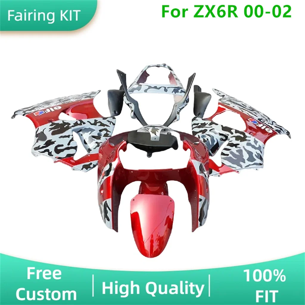 Кузов для Kawasaki ZX6R 00-02 ZX-6R 2000 2001 2002 ZX 6R Комплект обтекателя для ремонта, запасные части, 100% подходят для литья под давлением, бесплатная доставка на заказ
Кузов для Kawasaki ZX6R 00-02 ZX-6R 2000 2001 2002 ZX 6R Комплект обтекателя для ремонта, запасные части, 100% подходят для литья под давлением, бесплатная доставка на заказ