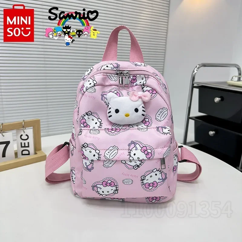Hello Kitty New Girls' Backpack 3D Cartoon Cute Girls Schoolbag Fashion Trend Children's Backpack Luxury Brand High Quality
Hello Kitty New Girls' Backpack 3D Cartoon Cute Girls Schoolbag Fashion Trend Children's Backpack Luxury Brand High Quality