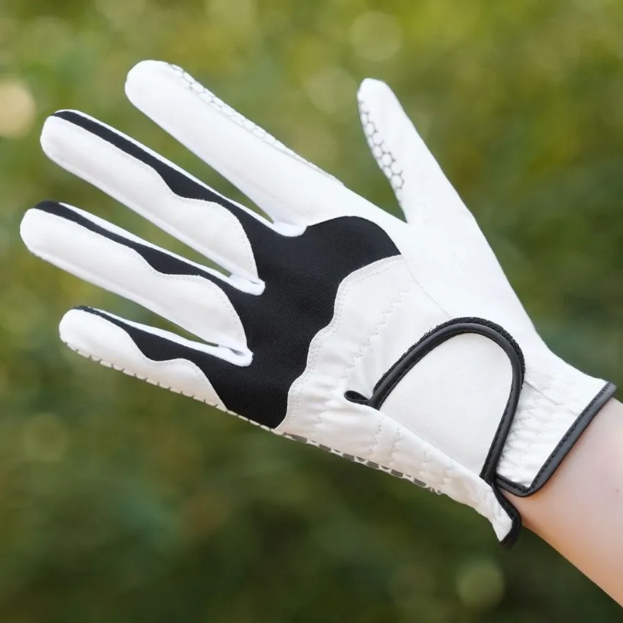 Breathable Golf Gloves for Men Women Lightweight Anti Slip Durable Polyester Leather Comfortable Training
Breathable Golf Gloves for Men Women Lightweight Anti Slip Durable Polyester Leather Comfortable Training