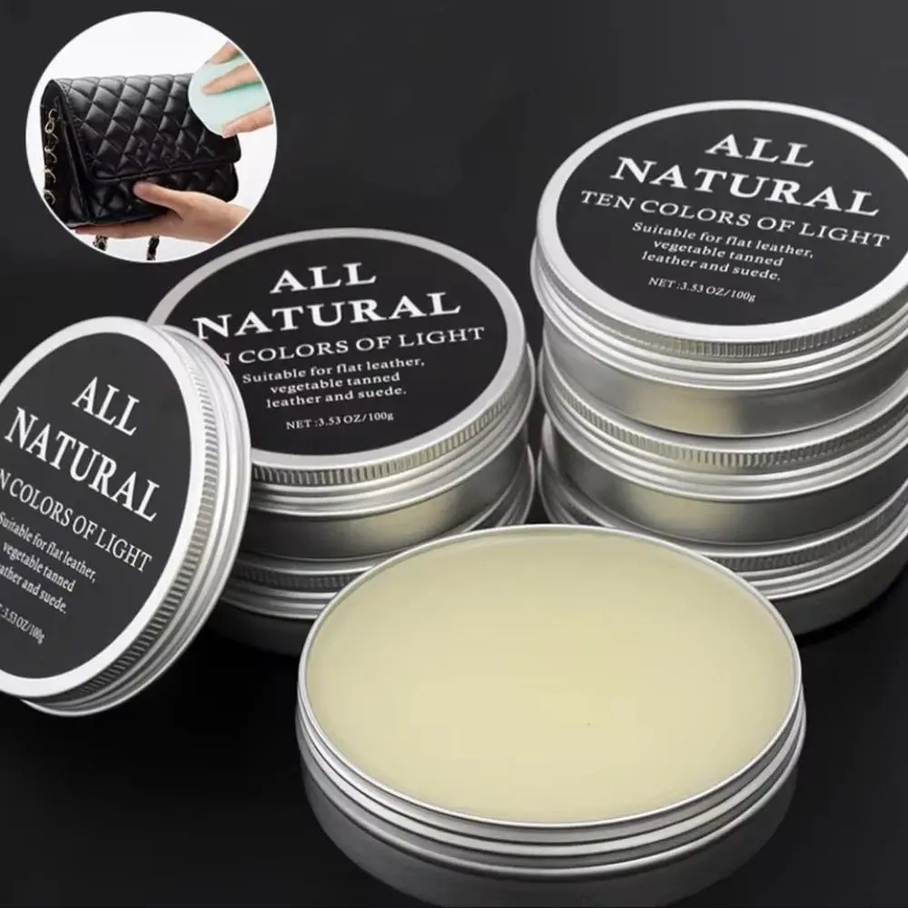 New 50g/100g Mink Oil Cream Practical Multipurpose Leather Care Cream Repair Maintenance Cream for Leather Shoes Bags
New 50g/100g Mink Oil Cream Practical Multipurpose Leather Care Cream Repair Maintenance Cream for Leather Shoes Bags