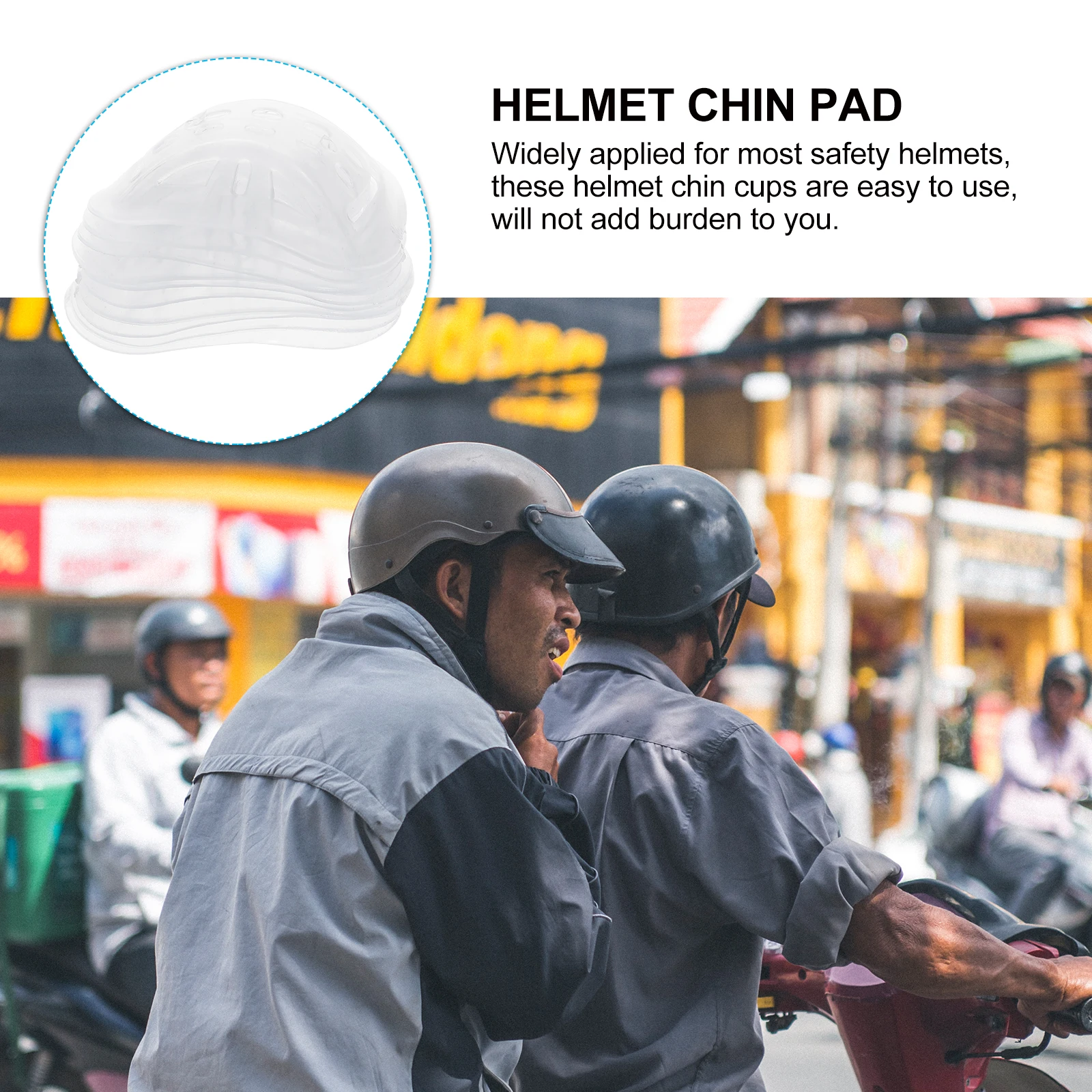10pcs Safety Hat Chin Pads Rubber Transparent Straps 2cm Wide Construction Hard Hat Accessories Protective Cups
10pcs Safety Hat Chin Pads Rubber Transparent Straps 2cm Wide Construction Hard Hat Accessories Protective Cups