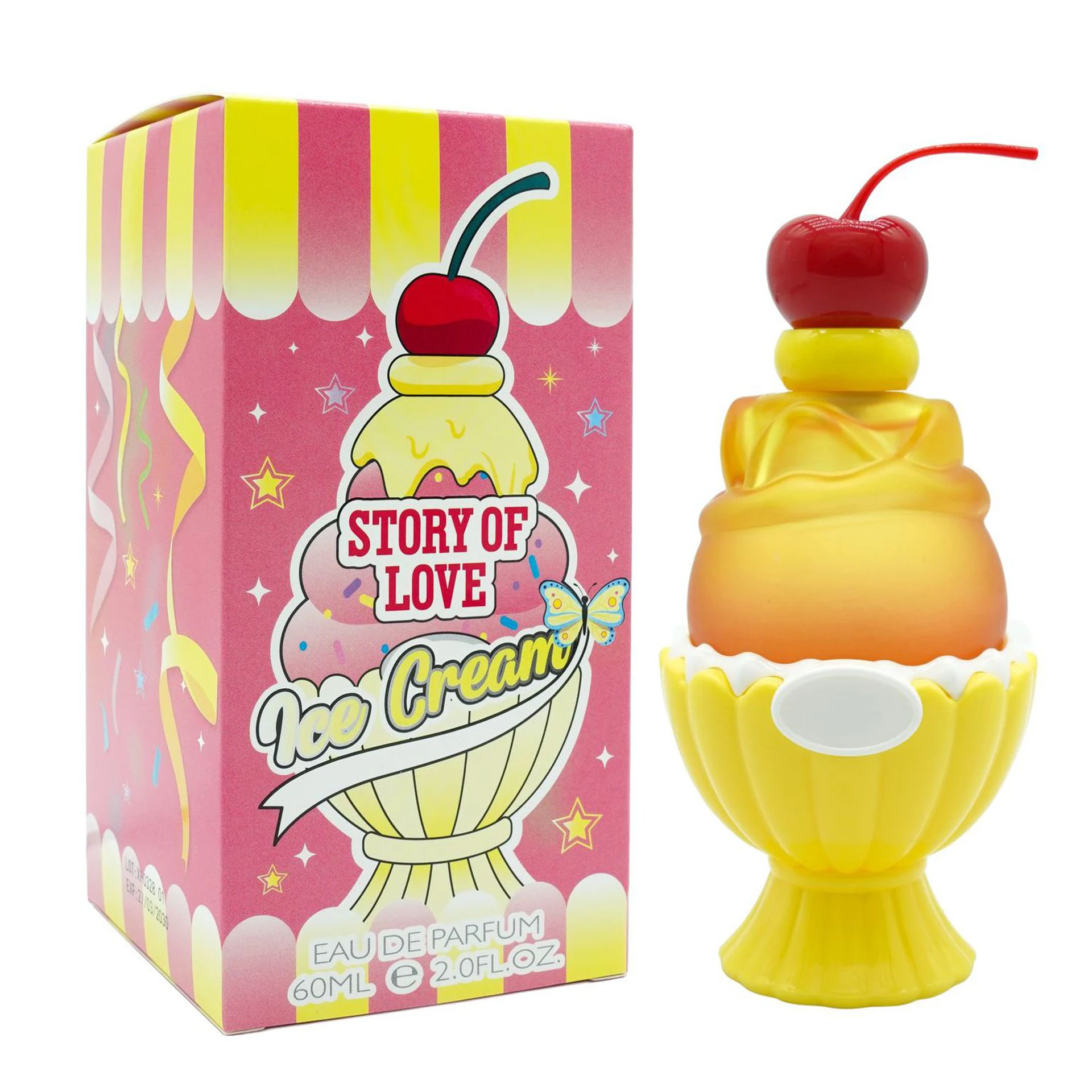 Kawaii Ice Cream ANNA Woman Brand Eau De Toilette Story Of Love Sweet Candy perfume yum yum Lasting Luxury Apple Vanilla Perfume
Kawaii Ice Cream ANNA Woman Brand Eau De Toilette Story Of Love Sweet Candy perfume yum yum Lasting Luxury Apple Vanilla Perfume