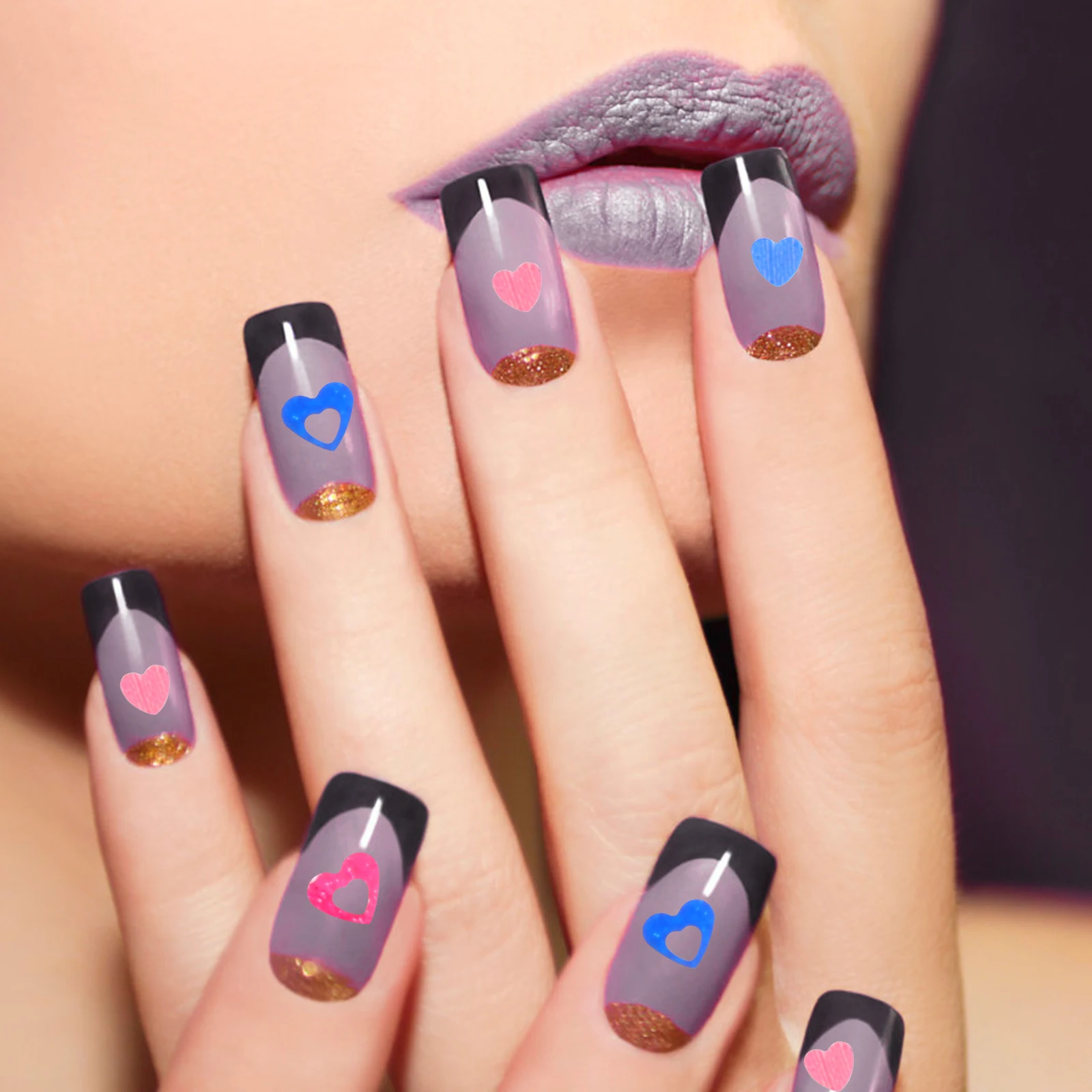 Nail Art Decoration Heart Sequins 2 Boxes Manicure Supplies DIY Glitters Valentine's Day Party Eye Makeup Body Decor
Nail Art Decoration Heart Sequins 2 Boxes Manicure Supplies DIY Glitters Valentine's Day Party Eye Makeup Body Decor