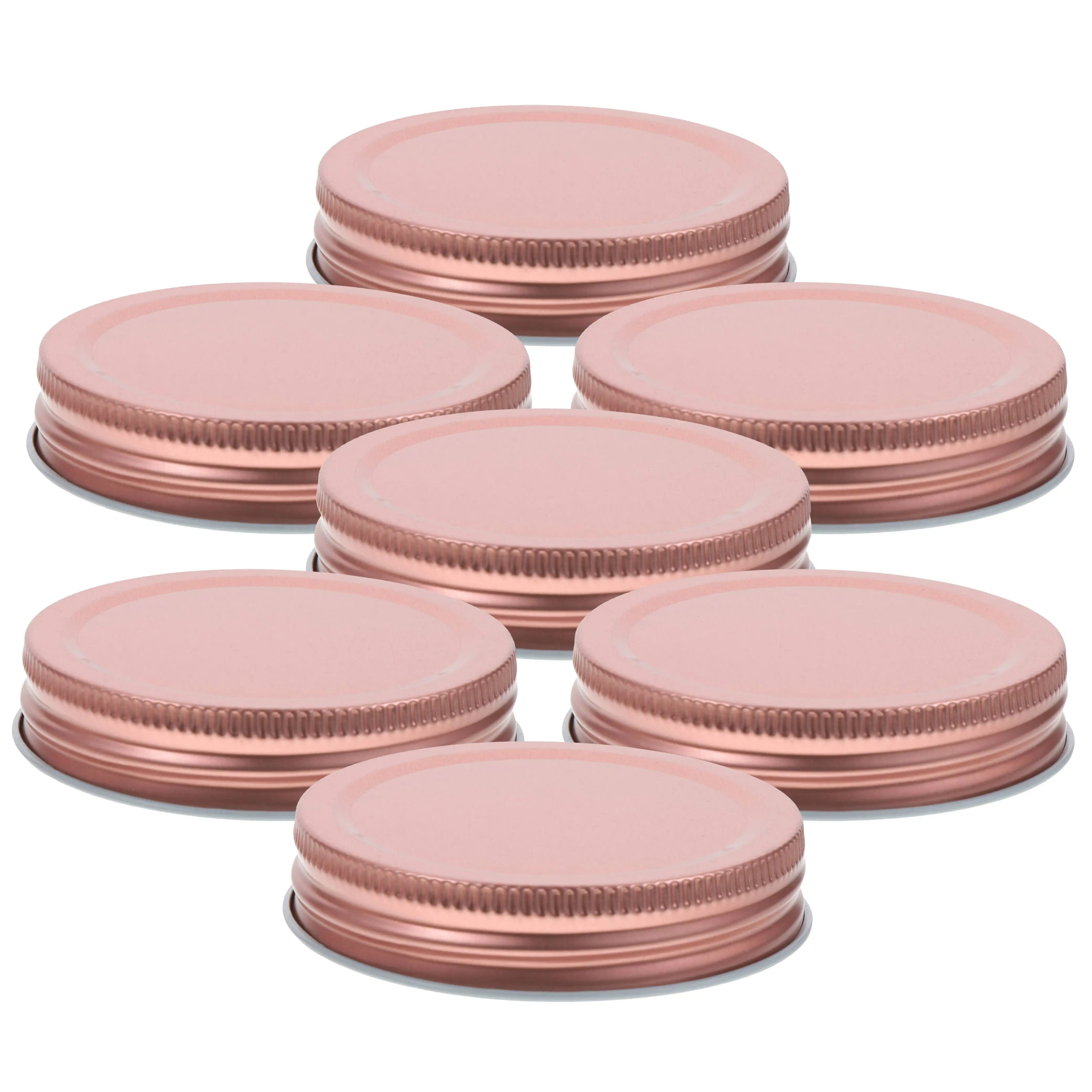 12pcs Jar Lids 70mm Rose Gold Sealing Canning Covers Reusable Leakproof Sturdy Tinplate Practical Storage
12pcs Jar Lids 70mm Rose Gold Sealing Canning Covers Reusable Leakproof Sturdy Tinplate Practical Storage