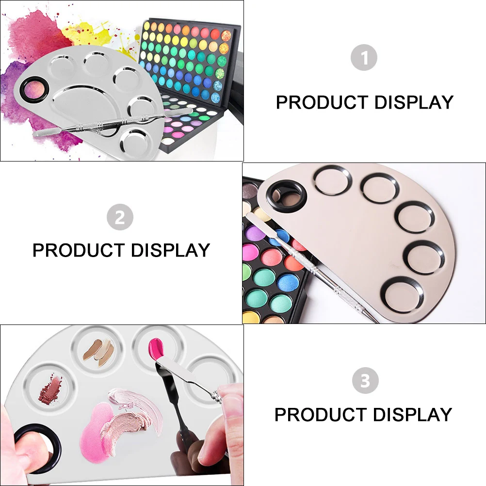 4Pcs Makeup Tool Stainless Steel Nails Plate Mixing Spatula Watercolor Art Paint Beauty Salon Nail Art School Daily Use
4Pcs Makeup Tool Stainless Steel Nails Plate Mixing Spatula Watercolor Art Paint Beauty Salon Nail Art School Daily Use