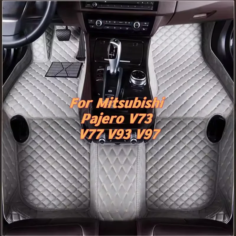 Пользовательские противоскользящие автомобильные коврики для Mitsubishi Pajero 1998-2006 V73 V77 2007-2022 V93 V97 автомобильные ковры аксессуары для ног Coche
Пользовательские противоскользящие автомобильные коврики для Mitsubishi Pajero 1998-2006 V73 V77 2007-2022 V93 V97 автомобильные ковры аксессуары для ног Coche