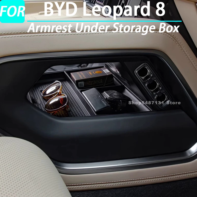 Car Central Control Armrest Under Storage Box for BYD Leopard 8 Interior Accessories 2025
Car Central Control Armrest Under Storage Box for BYD Leopard 8 Interior Accessories 2025