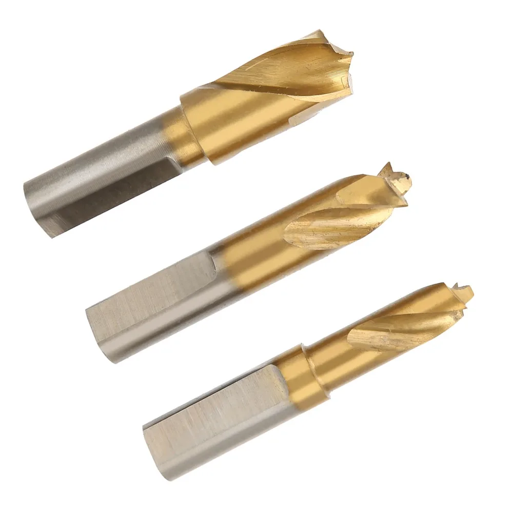 3pcs HSS Cobalt Steel Spot Weld Drill Bit Set High Speed Steel Titanium Coated Weld Cutter Set 1/4in 5/16in 3/8in
3pcs HSS Cobalt Steel Spot Weld Drill Bit Set High Speed Steel Titanium Coated Weld Cutter Set 1/4in 5/16in 3/8in