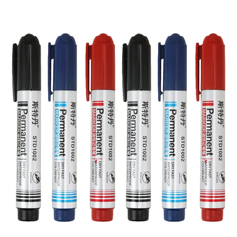 Black Oily Marker Thick Tip Pen Waterproof Quick-Drying Marker For Paper Whiteboards Tile Wall Floor Office Stationery
Black Oily Marker Thick Tip Pen Waterproof Quick-Drying Marker For Paper Whiteboards Tile Wall Floor Office Stationery