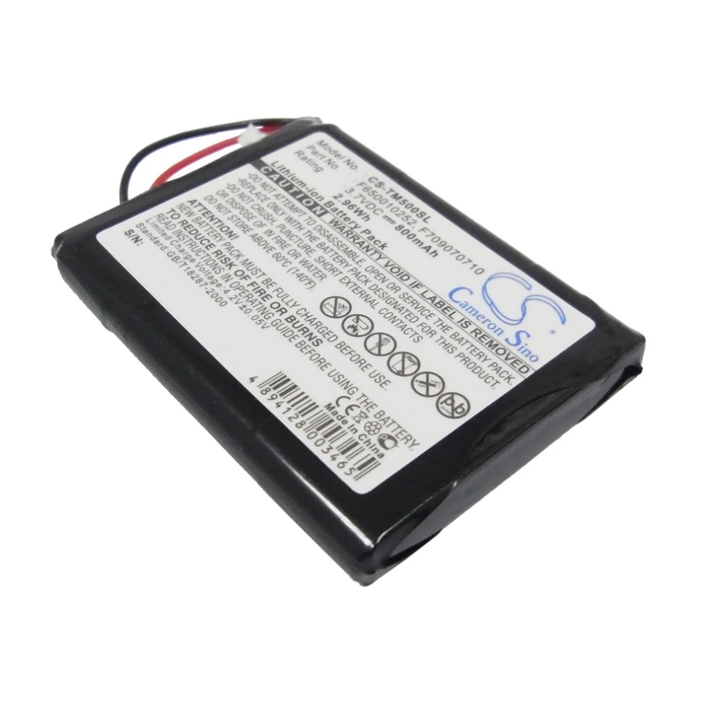 Li-ion GPS, Navigator Battery for TomTom, 3.7V, 800mAh, Compatible Models: One Regional, One S4L Rider 2nd
Li-ion GPS, Navigator Battery for TomTom, 3.7V, 800mAh, Compatible Models: One Regional, One S4L Rider 2nd