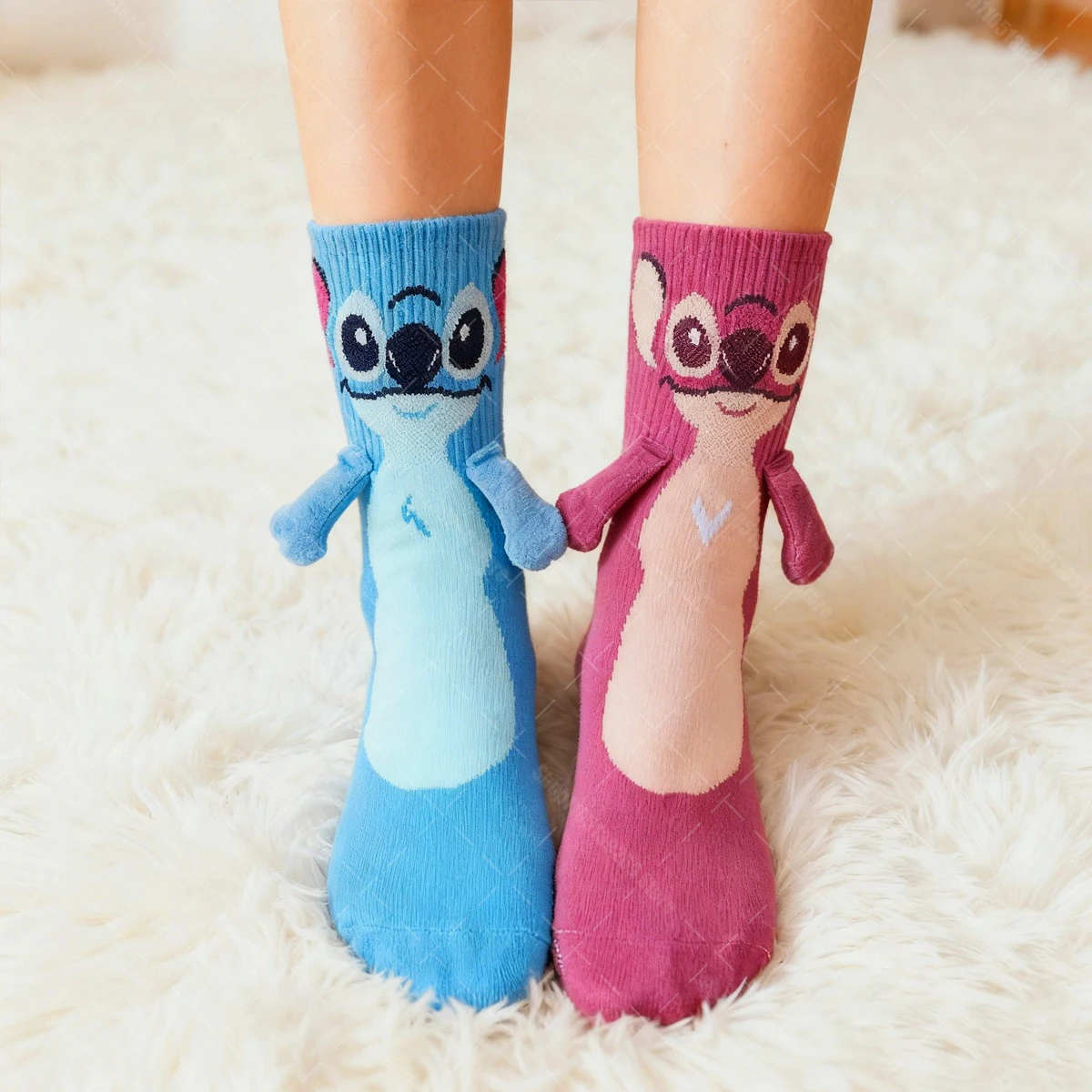 Stitch Hand in Hand Socks Cartoon Fun Soft Comfortable Fashion Creative Adult and Children's Christmas Socks Crew Socks Gift
Stitch Hand in Hand Socks Cartoon Fun Soft Comfortable Fashion Creative Adult and Children's Christmas Socks Crew Socks Gift