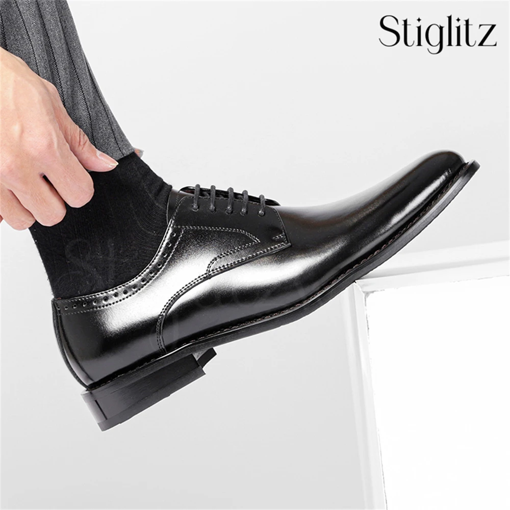 Glossy Hand Polished Leather Shoes Almond Toe Lace up Oxford Shoes Fashion Style Business Dress Shoes for Men Wedding Shoes Sale
Glossy Hand Polished Leather Shoes Almond Toe Lace up Oxford Shoes Fashion Style Business Dress Shoes for Men Wedding Shoes Sale