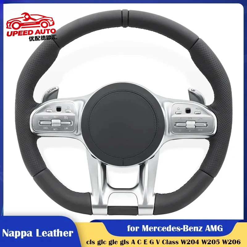 Car Steering Wheel for Mercedes Benz AMG Cls Glc Gle Gls A C E G V Class W204 W205 W206 W209 W213 W218 W221 W222 W447 W463 W464
Car Steering Wheel for Mercedes Benz AMG Cls Glc Gle Gls A C E G V Class W204 W205 W206 W209 W213 W218 W221 W222 W447 W463 W464