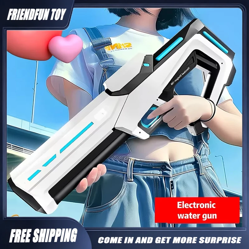 Electric Automatic Water Storage Gun Toys Portable Children Summer Beach Outdoor Fight Fantasy Spray Gun Toys Boy Kid Adult Game
Electric Automatic Water Storage Gun Toys Portable Children Summer Beach Outdoor Fight Fantasy Spray Gun Toys Boy Kid Adult Game
